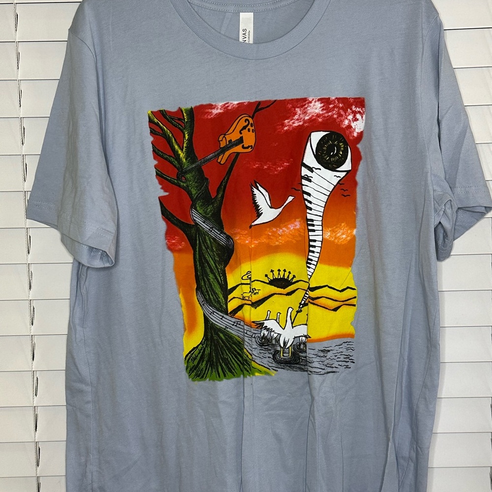Local Asheville Artist print on tee
